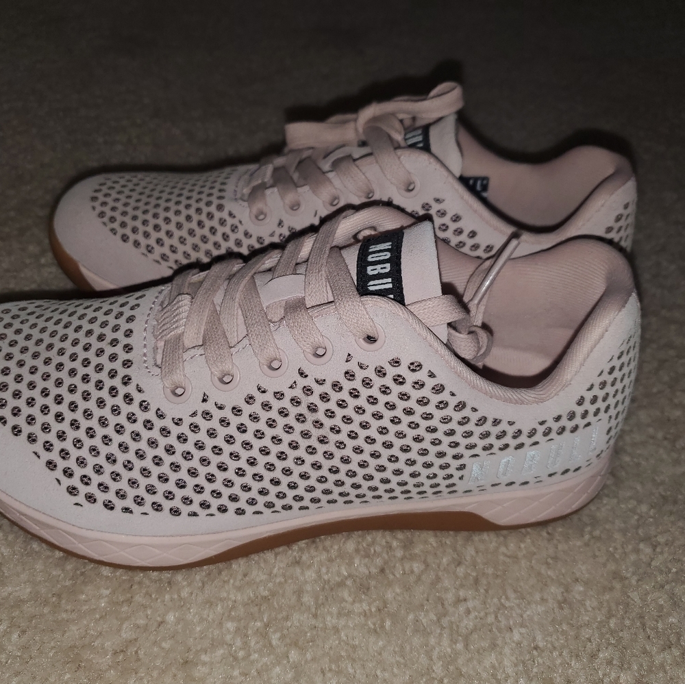 Nobull Blush suede trainer